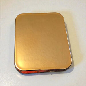 Women's Compact Makeup Mirror One Size Gold